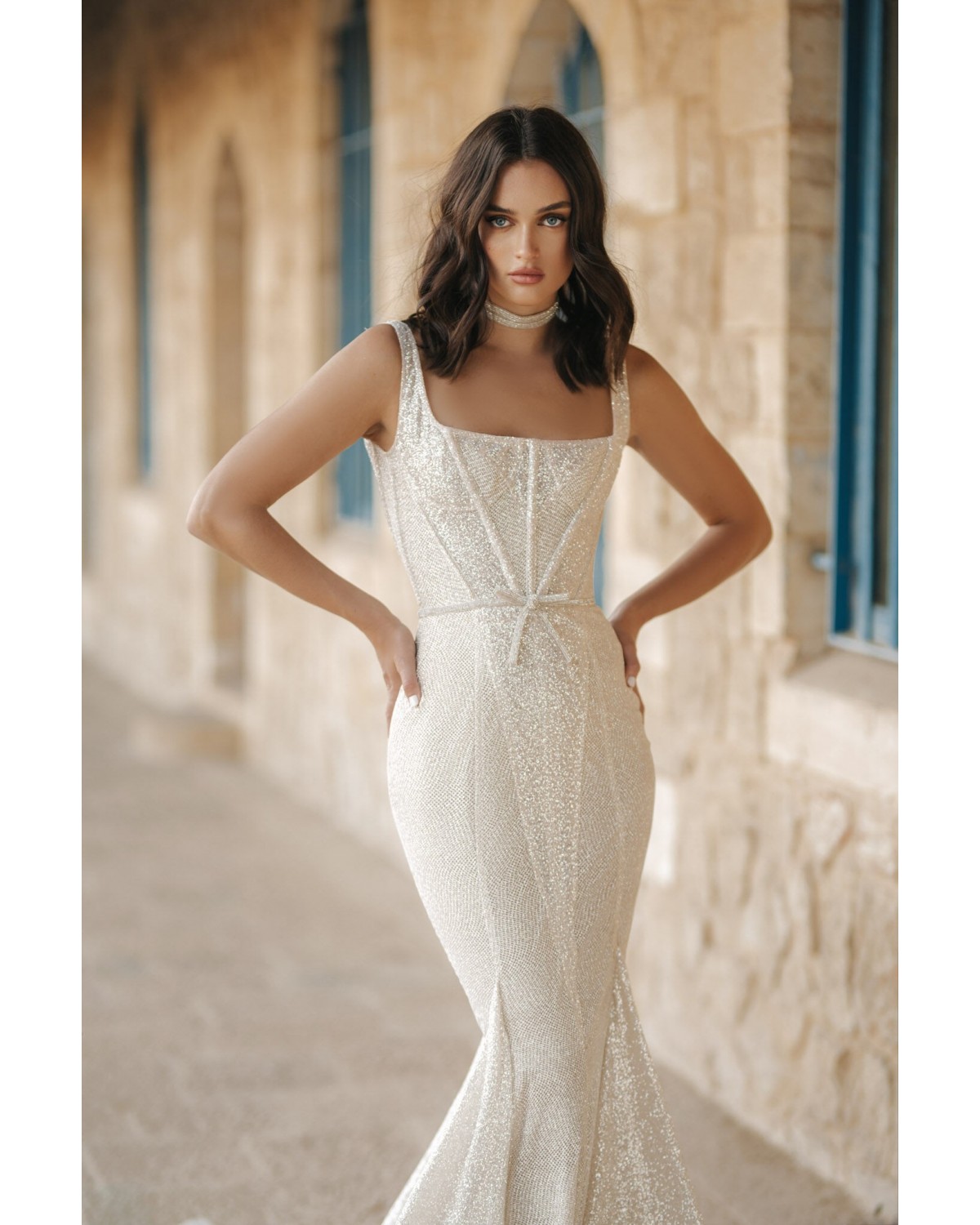 22-105 - abito da sposa collezione Montefiore 2022 - Berta