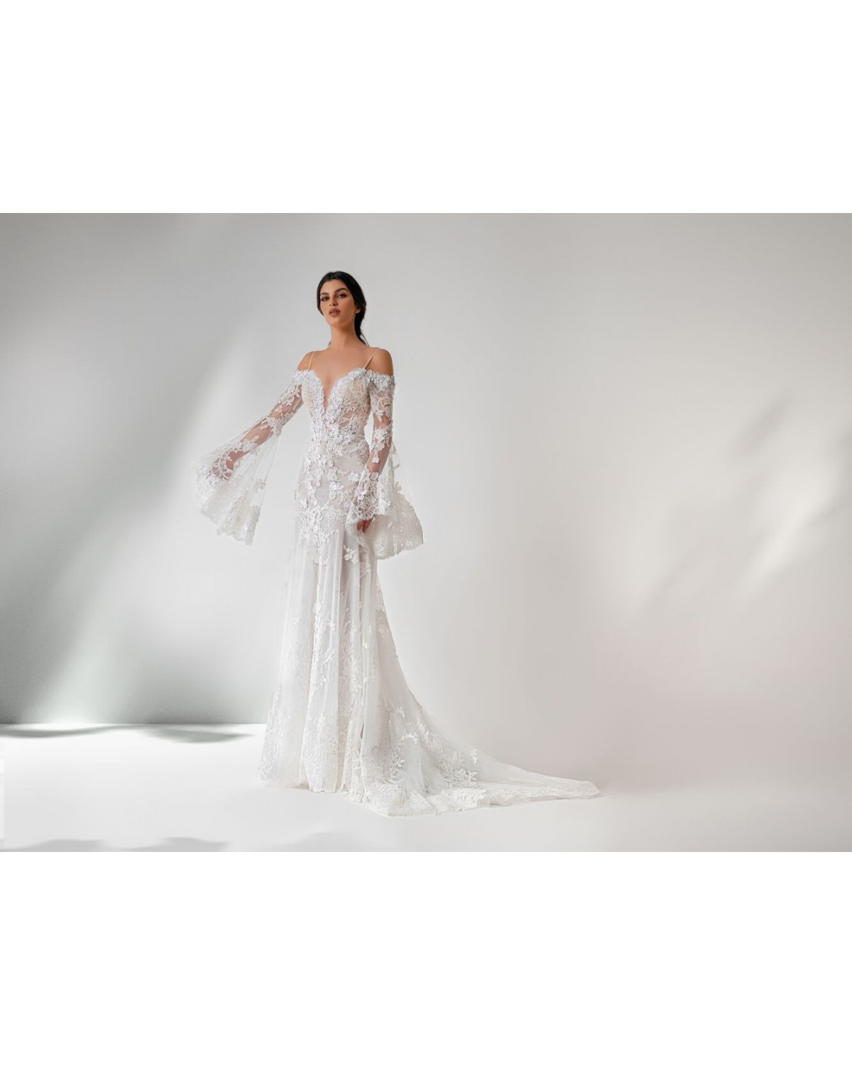 abito da sposa 2023 sicula - collezione Essenza Siciliana - Claudio Di Mari