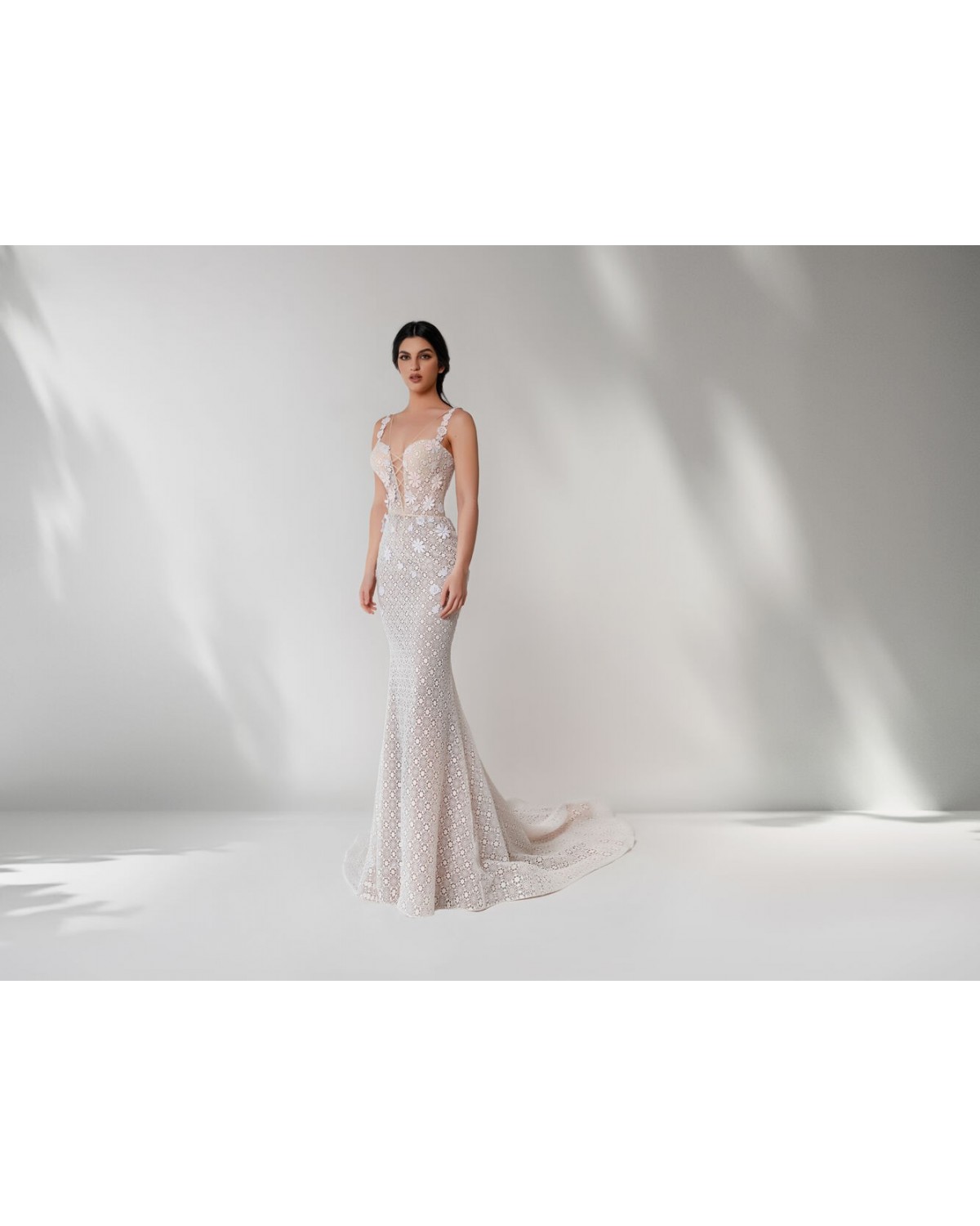 abito da sposa 2023 genesi - collezione Essenza Siciliana - Claudio Di Mari