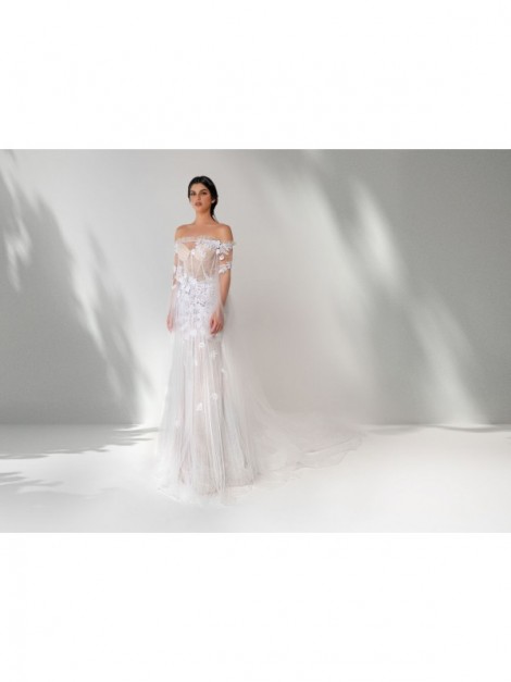 abito da sposa 2023 perfectio - collezione Essenza Siciliana - Claudio Di Mari