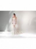 abito da sposa 2023 melodia - collezione Essenza Siciliana - Claudio Di Mari