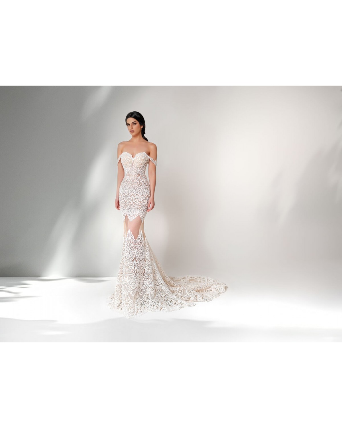 abito da sposa 2023 melodia - collezione Essenza Siciliana - Claudio Di Mari