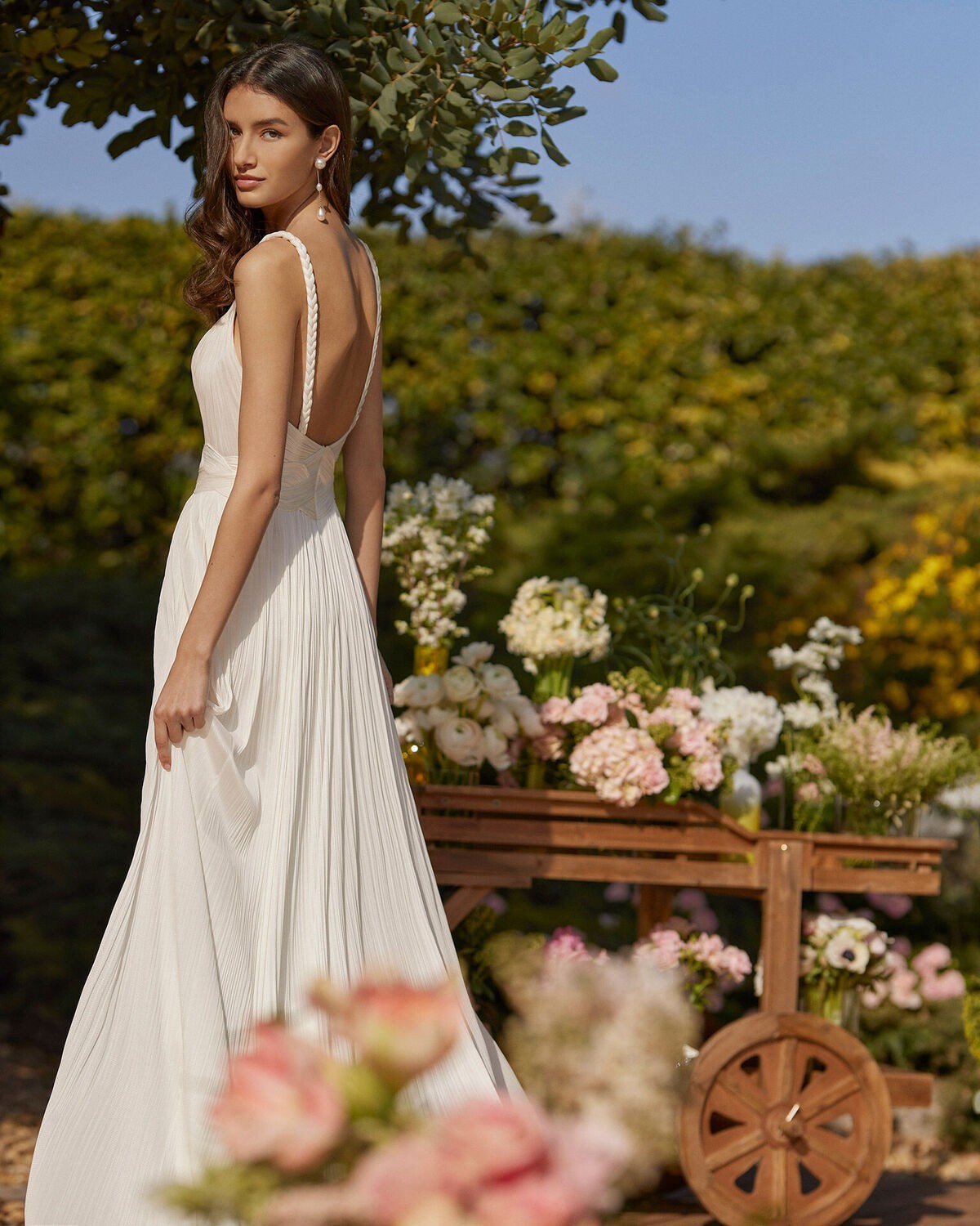 abito da sposa 2023 7105 - Rosa Clarà Couture