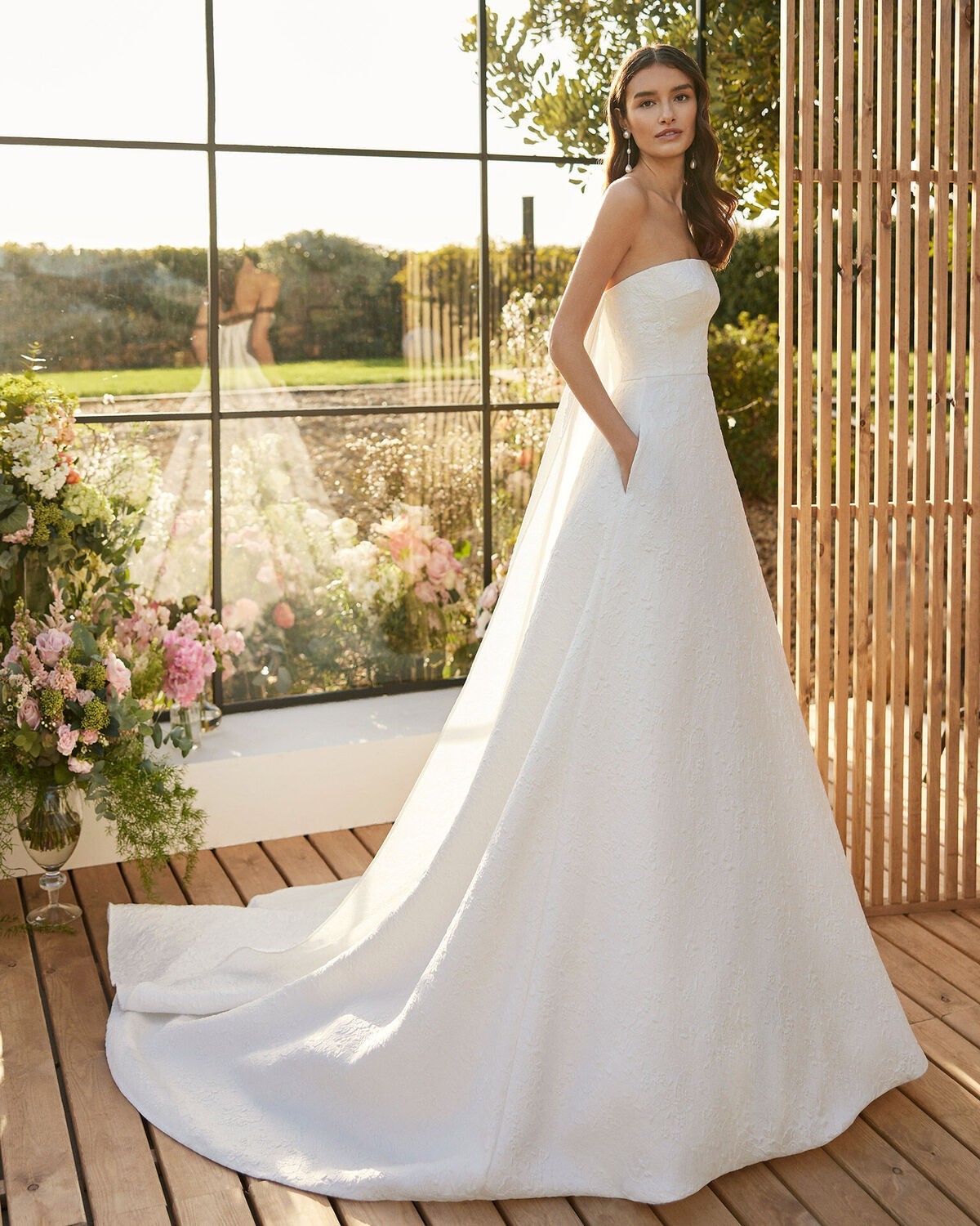 abito da sposa 2023 7114 - Rosa Clarà Couture