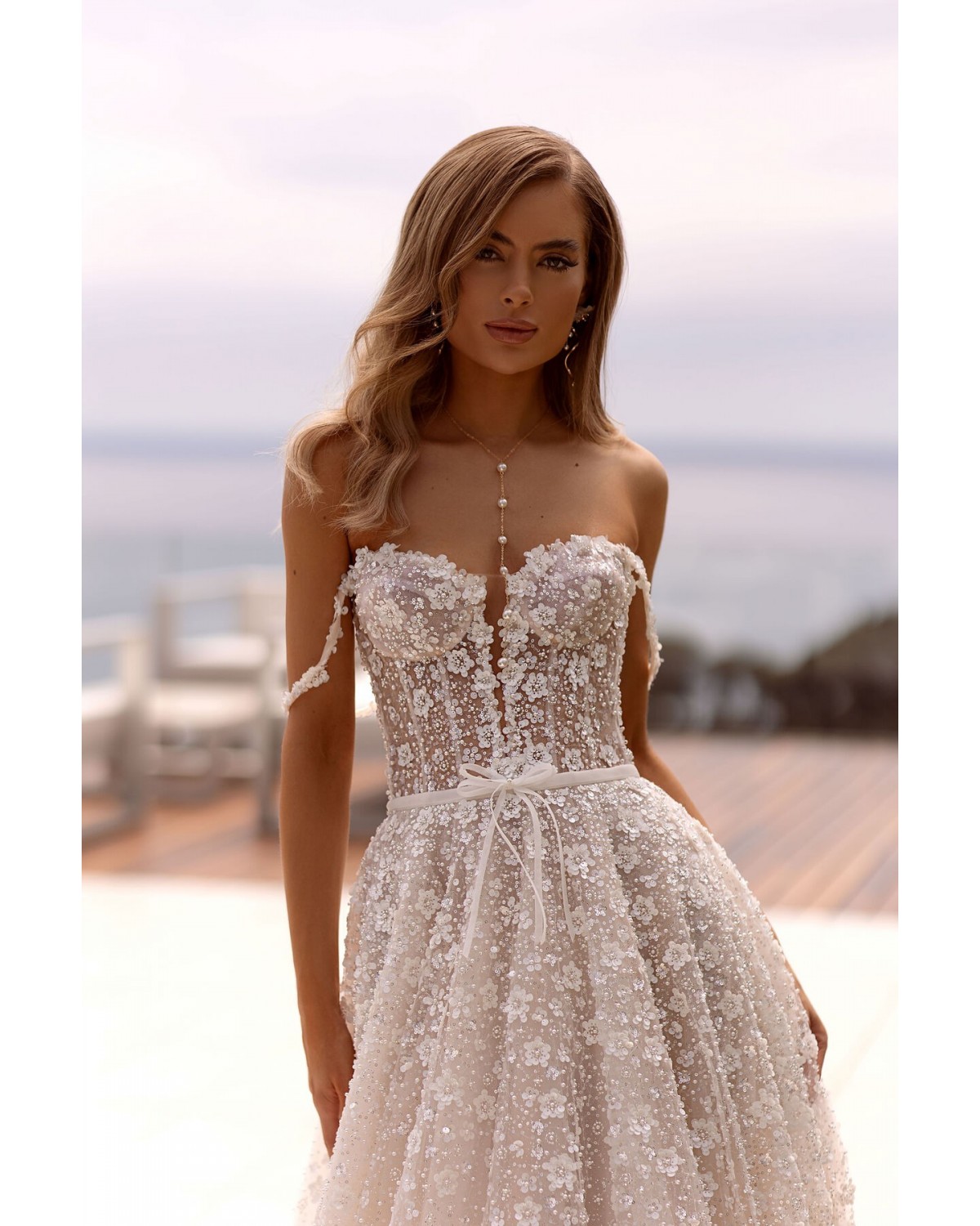 abito da sposa Luxury Collection Gorgeous by Tina 2024 fleur - Tina Valerdi