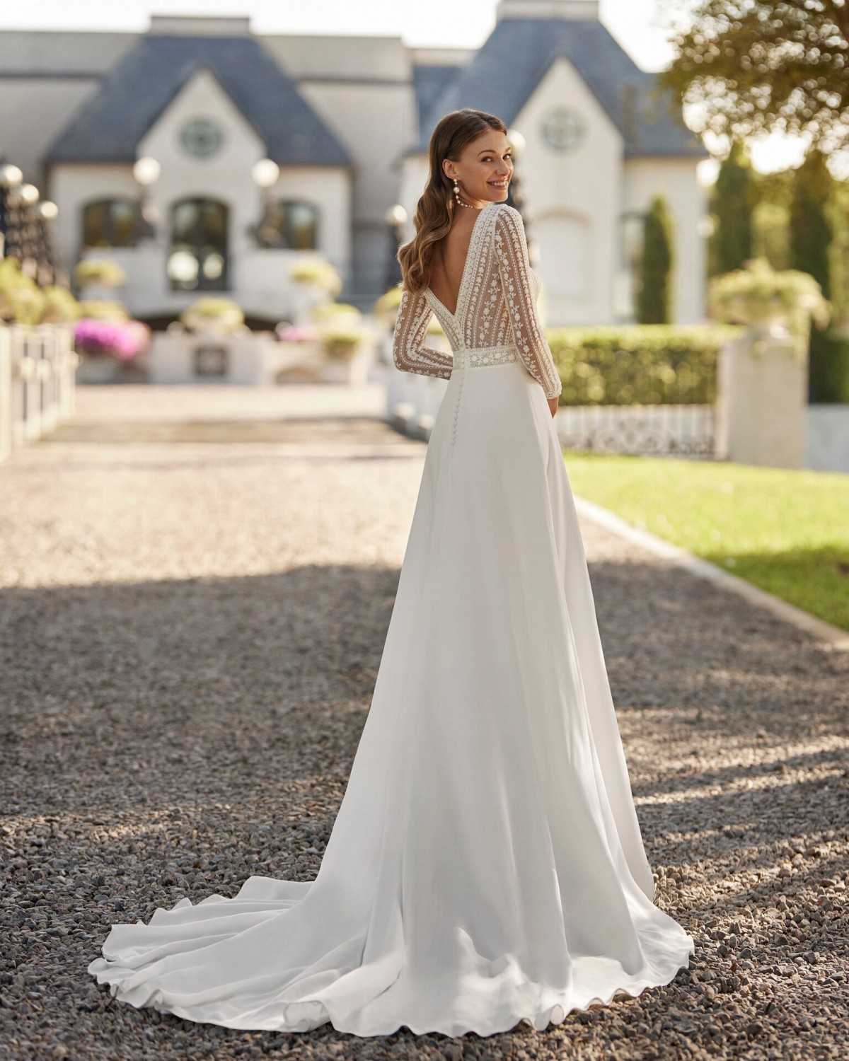 abito da sposa Collezione 2024 EKALY - Rosa Clarà