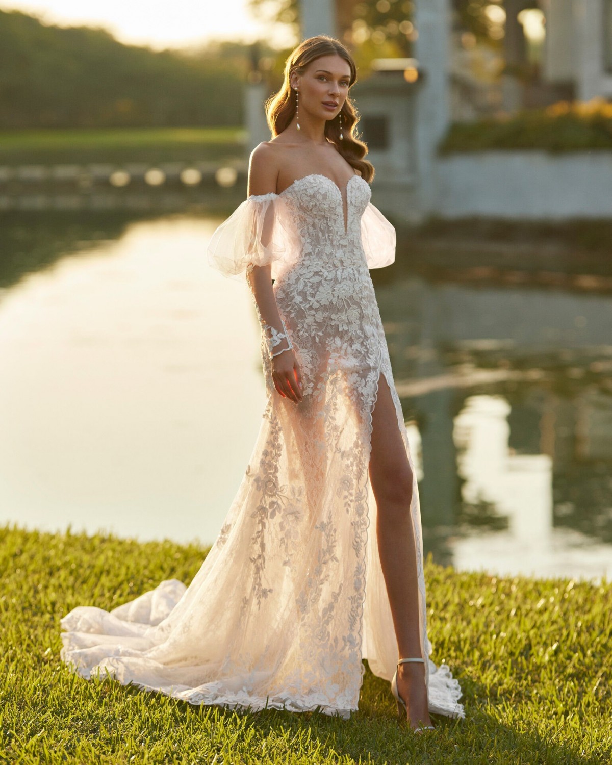 abito da sposa Collezione 2024 ELVIS - Rosa Clarà