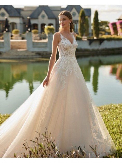 abito da sposa Collezione 2024 ENYA - Rosa Clarà