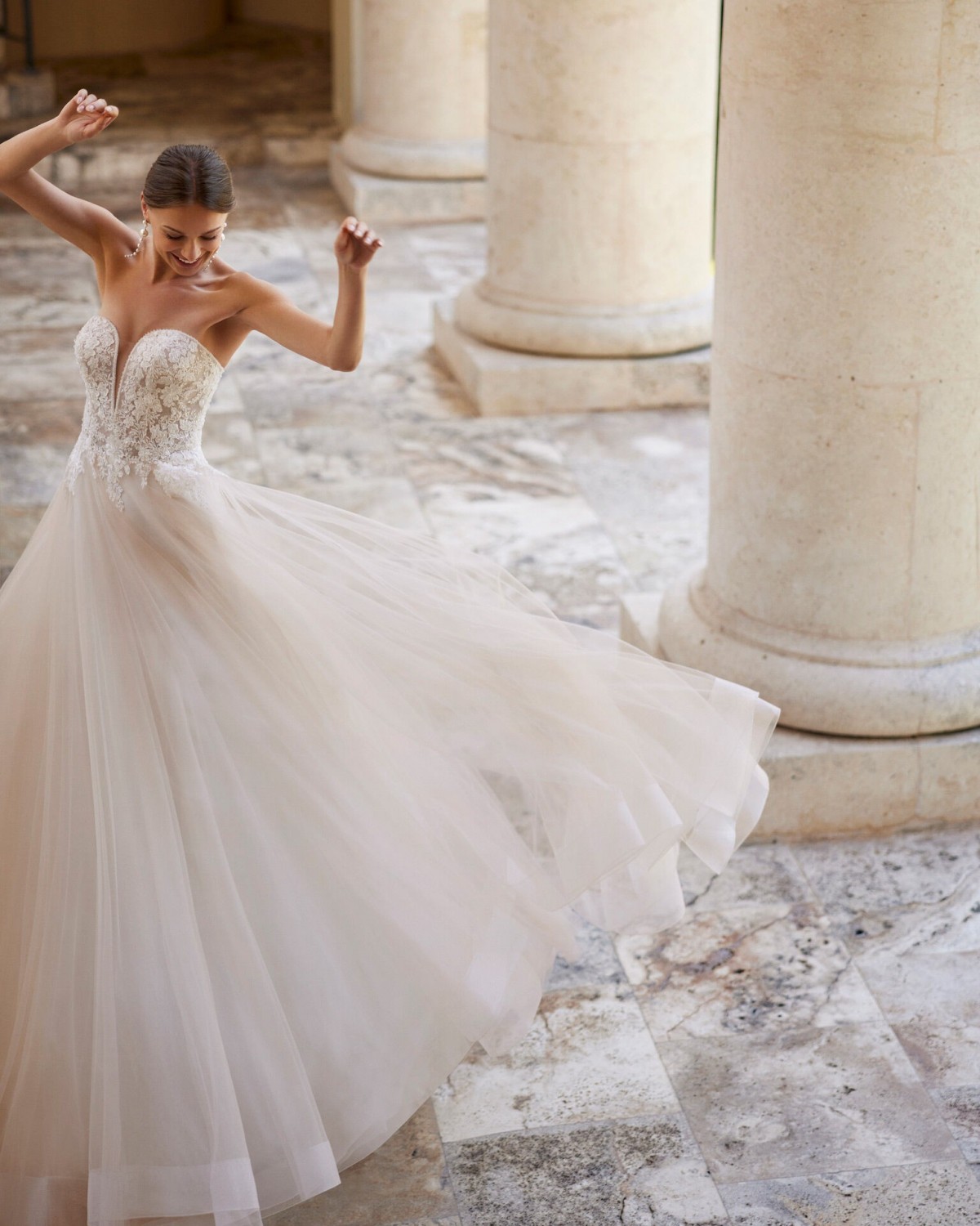 abito da sposa Collezione 2024 ERLENE - Rosa Clarà