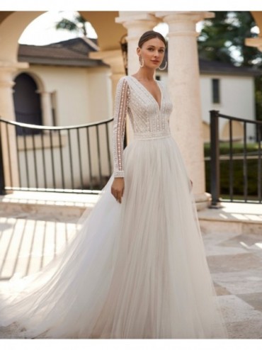 abito da sposa Collezione 2024 ERWIN - Rosa Clarà