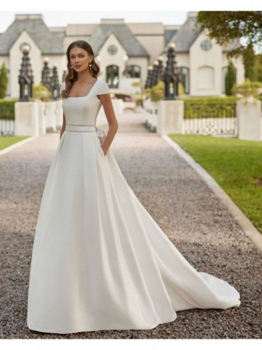 abito da sposa Collezione 2024 EVALY - Rosa Clarà