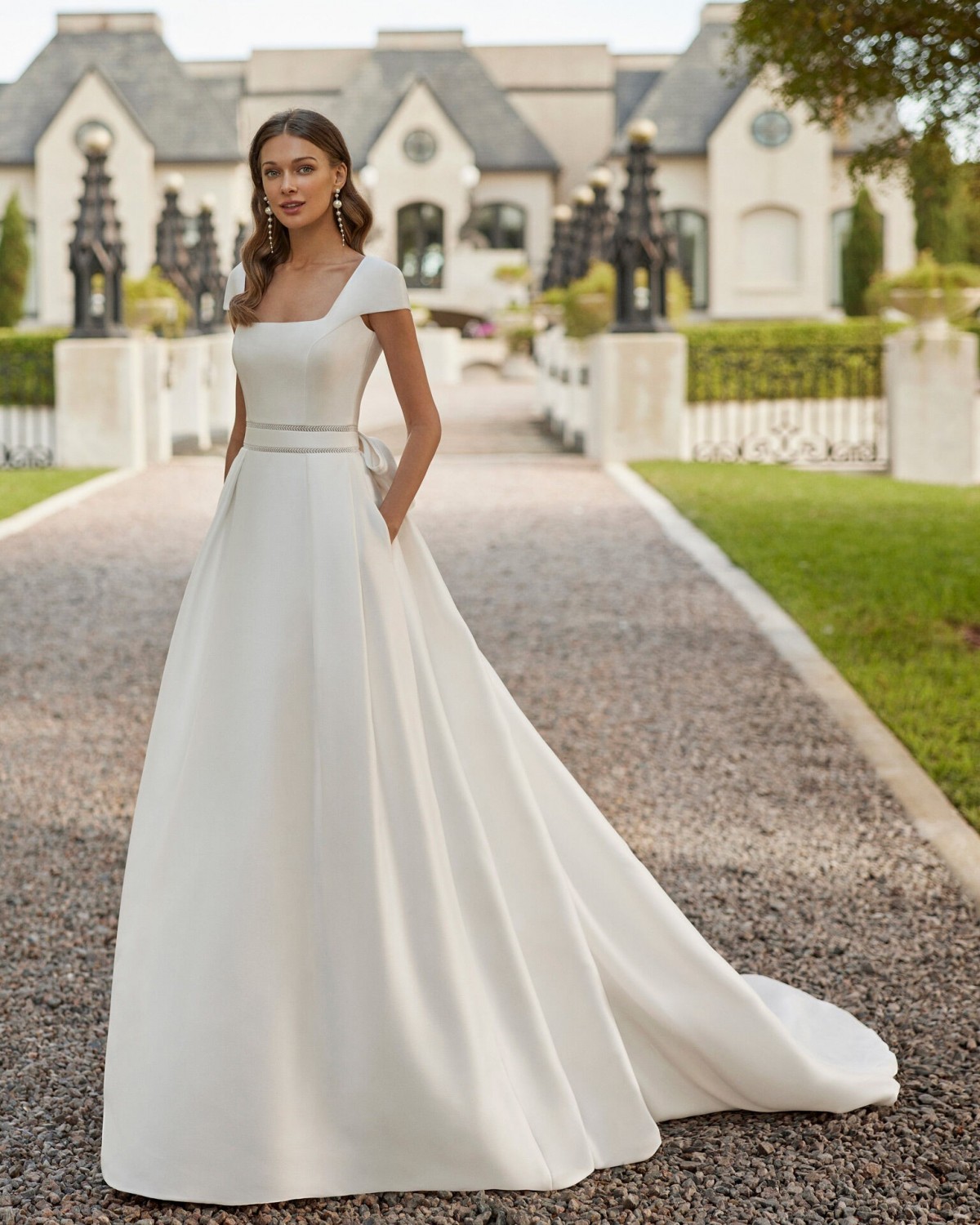 abito da sposa Collezione 2024 EVALY - Rosa Clarà