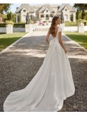 abito da sposa Collezione 2024 EVALY - Rosa Clarà