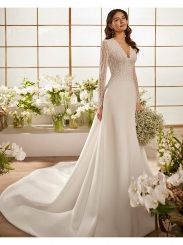 abito da sposa Collezione 2024 MAREA - Rosa Clarà Couture