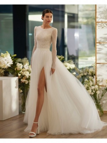 abito da sposa Collezione 2024 MARIEL - Rosa Clarà Couture