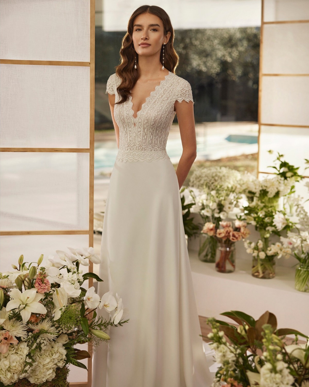 abito da sposa Collezione 2024 MATIA - Rosa Clarà Couture