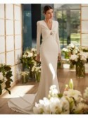 abito da sposa Collezione 2024 MAXAL - Rosa Clarà Couture