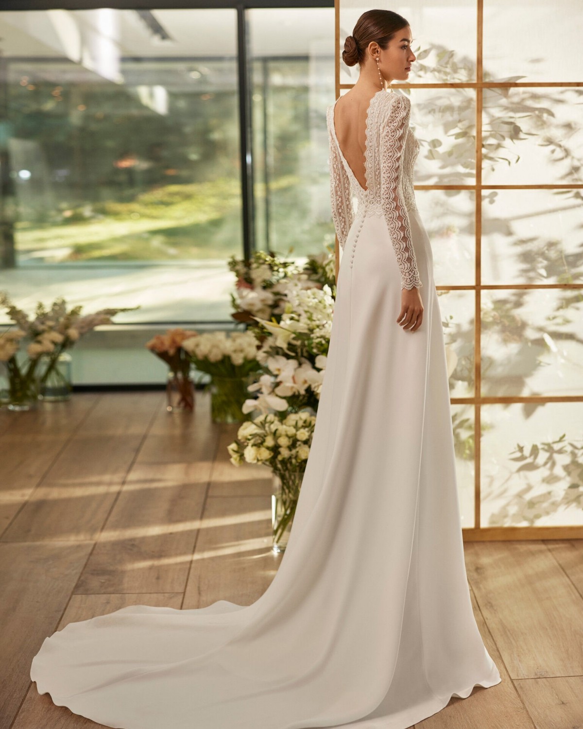 abito da sposa Collezione 2024 MAYER - Rosa Clarà Couture