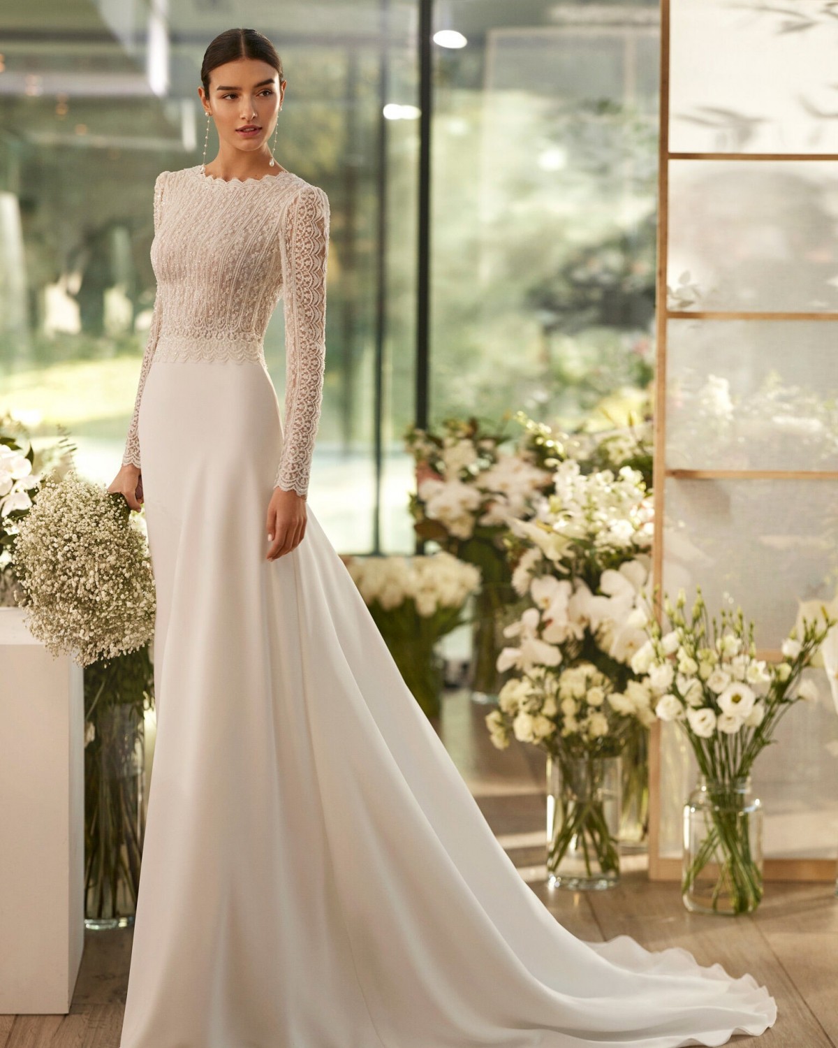 abito da sposa Collezione 2024 MAYER - Rosa Clarà Couture