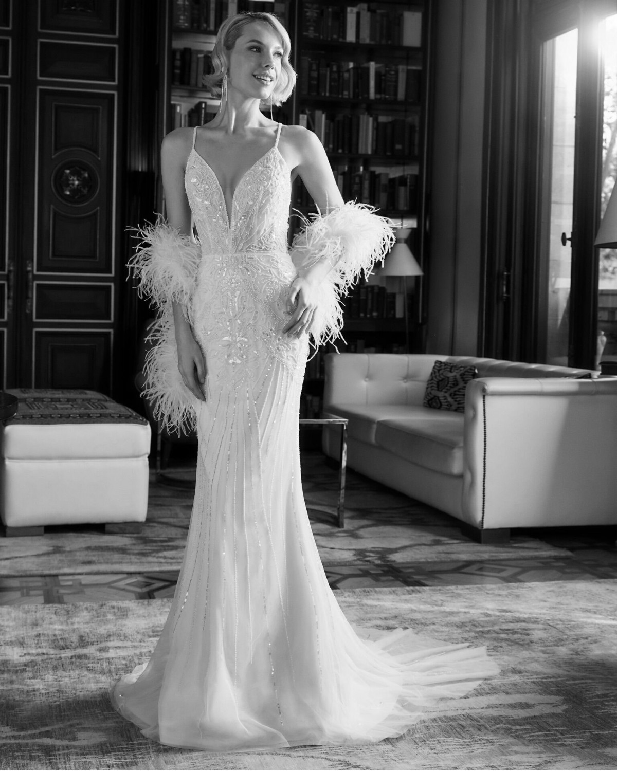 abito da sposa Collezione 2024 JESSICA - Rosa Clarà Gatsby