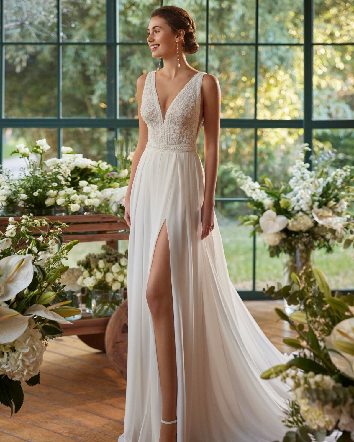 abito da sposa Collezione 2024 NEA - Aire Boho