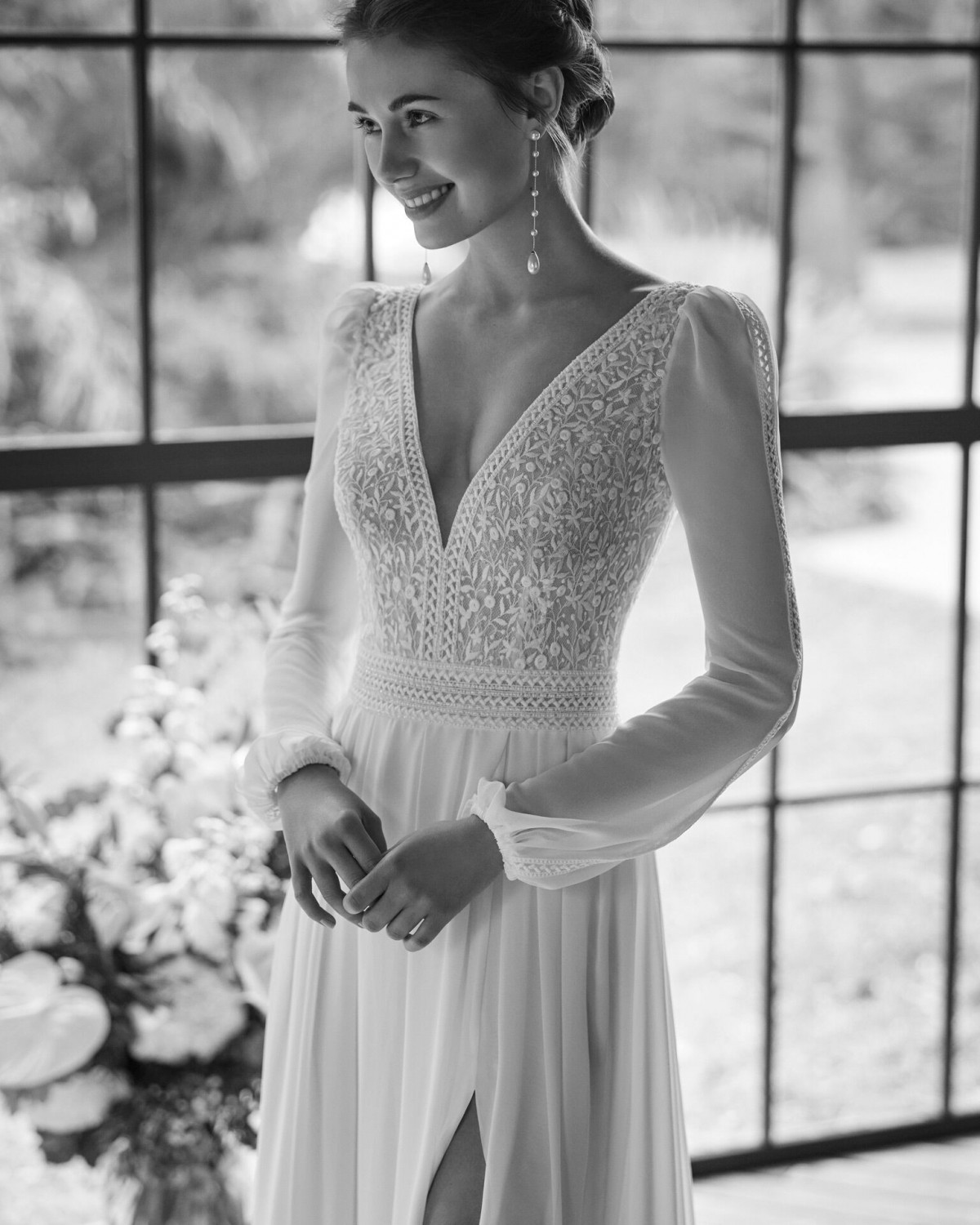 abito da sposa Collezione 2024 NEREA - Aire Boho