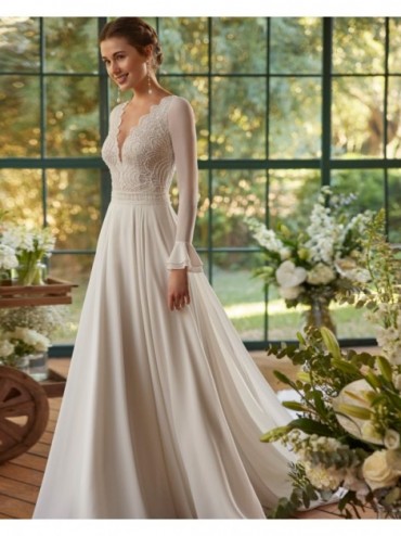 abito da sposa Collezione 2024 NEULA - Aire Boho