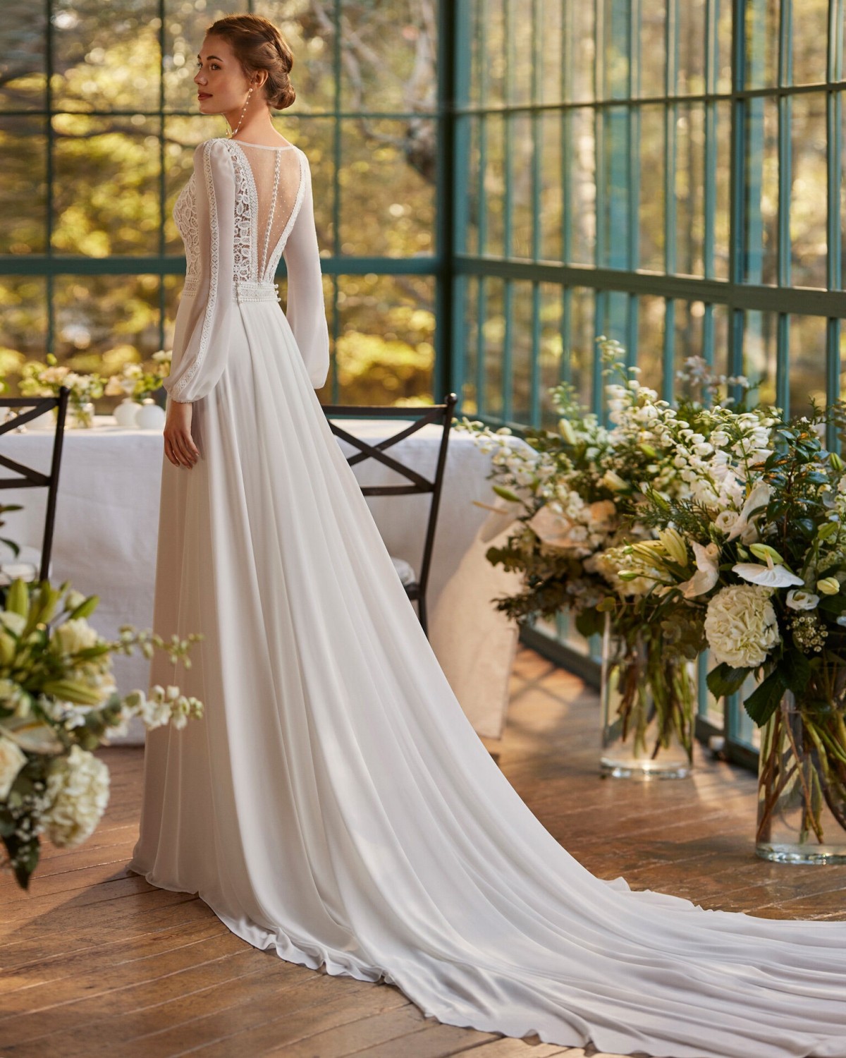 abito da sposa Collezione 2024 NIA - Aire Boho
