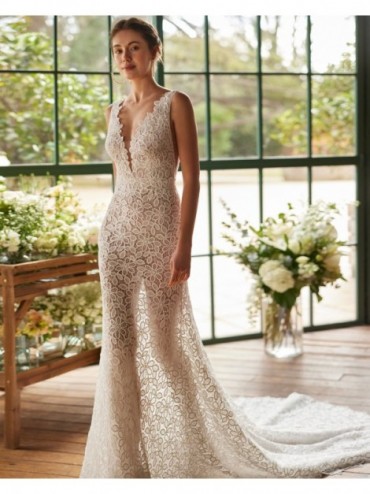 abito da sposa Collezione 2024 NISHA - Aire Boho