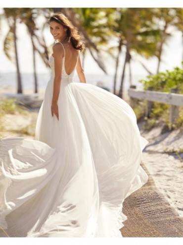 abito da sposa Collezione 2024 VANILA - Aire Beach Wedding