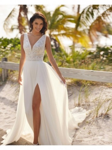 abito da sposa Collezione 2024 VARISA - Aire Beach Wedding
