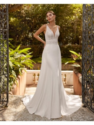 abito da sposa Collezione 2024 SARLA - Aire Barcelona