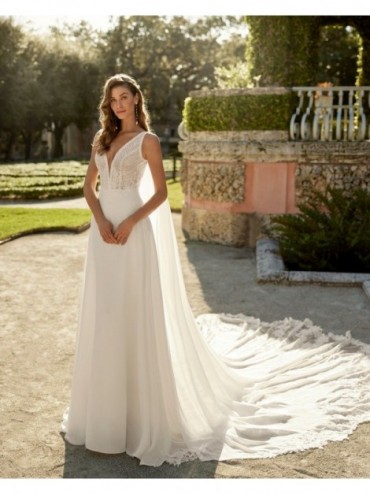 abito da sposa Collezione 2024 SEMAY - Aire Barcelona