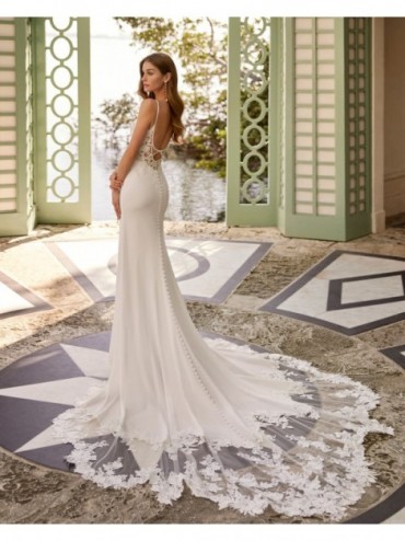 abito da sposa Collezione 2024 SETIEN - Aire Barcelona