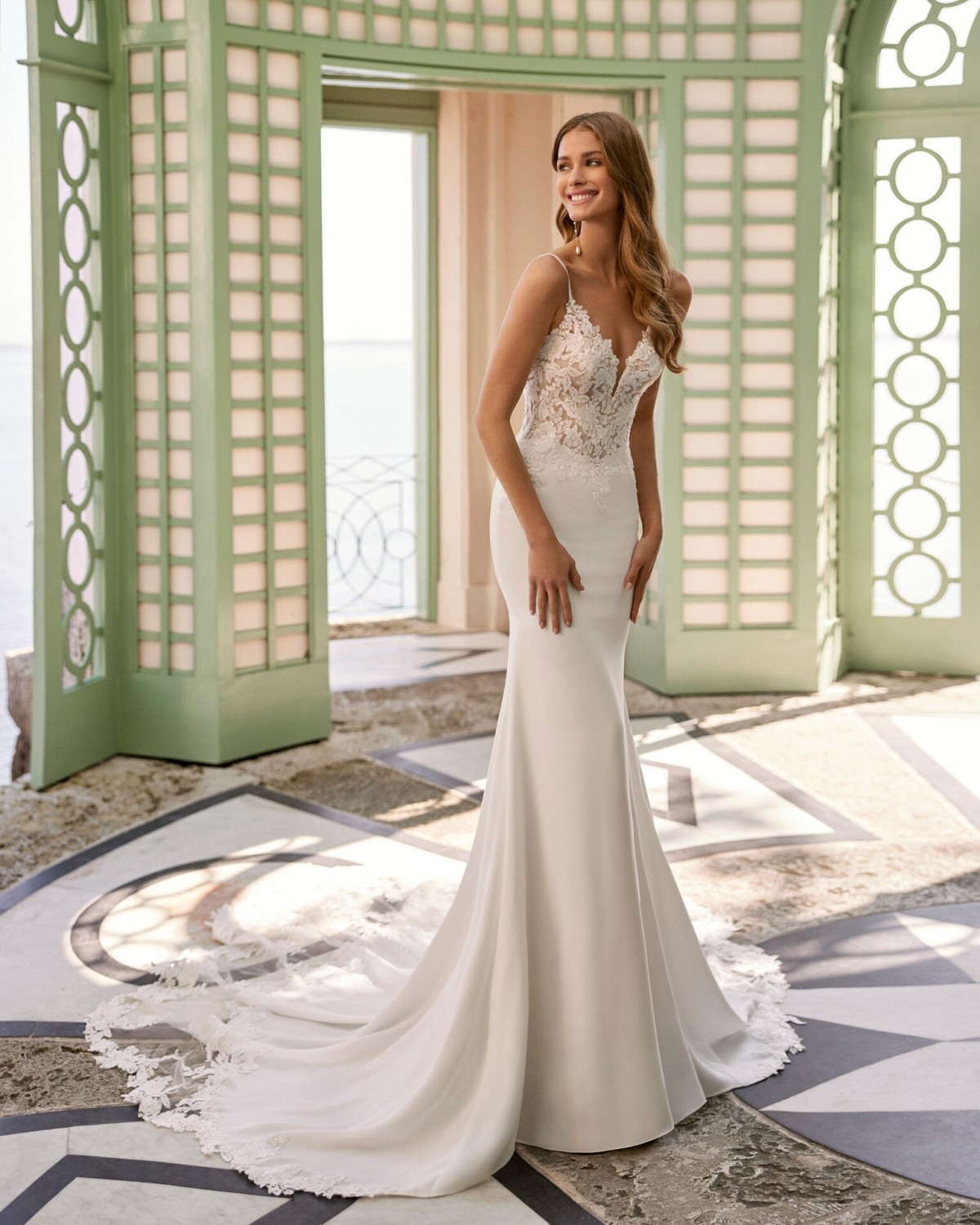 abito da sposa Collezione 2024 SETIEN - Aire Barcelona