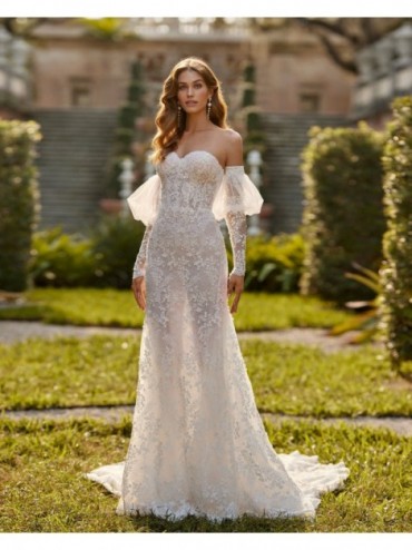 abito da sposa Collezione 2024 SIBETT - Aire Barcelona