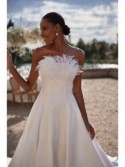 abito da sposa Collezione 2024 Agness - Stars in White